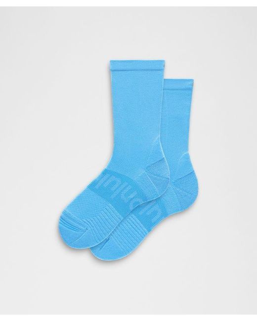 lululemon athletica Blue – Power Stride Crew Socks – – Size Large
