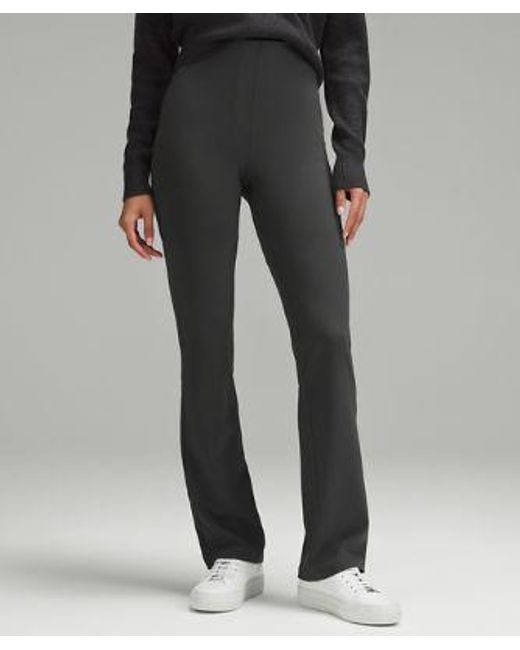 lululemon athletica Black Smooth Fit Pull-on High-rise Pants Tall