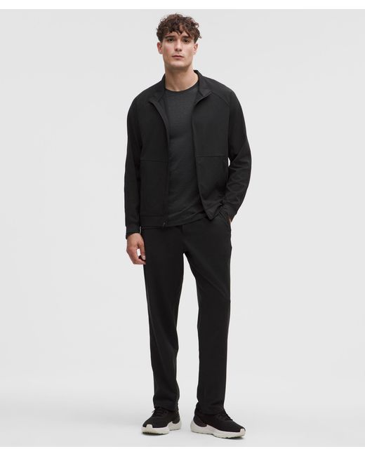 lululemon athletica Black Pace Breaker Luxtreme Track Jacket for men