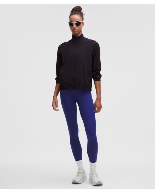 lululemon athletica Blue – Fast And Free High-Rise Tight Leggings 5 Pocket – 25" – – Size 4