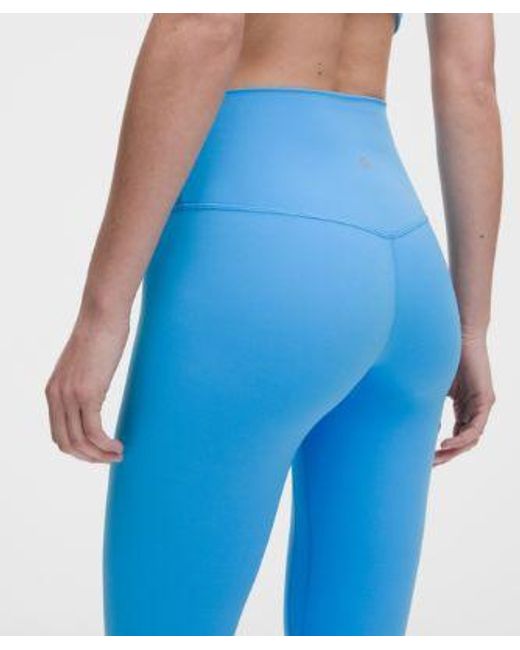 lululemon athletica Blue Align No Line High-Rise Pant 25"