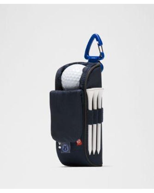 lululemon athletica Blue – Clippable Nano Golf Pouch Bag Golf Flag –