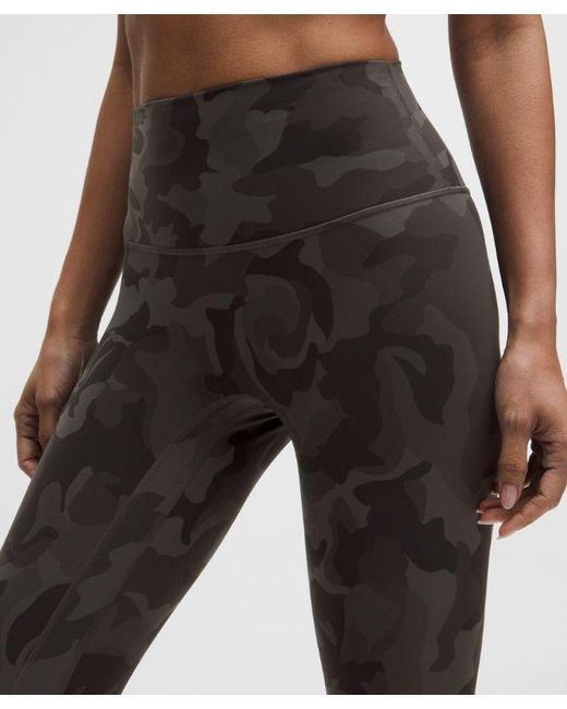 lululemon athletica Multicolor – Align No Line High-Rise Pants – 25" – Color Camo/ – Size 4