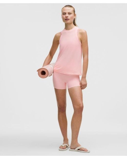 lululemon athletica Pink – Jersey Training Tank Top – – Size 4
