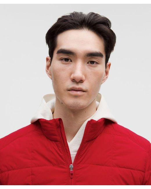 lululemon athletica Red Lunar New Year Route Ready Lightweight Insulated Jacket for men