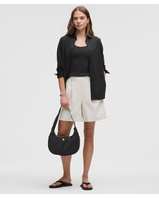 lululemon athletica Black City Essentials Shoulder Bag 4L
