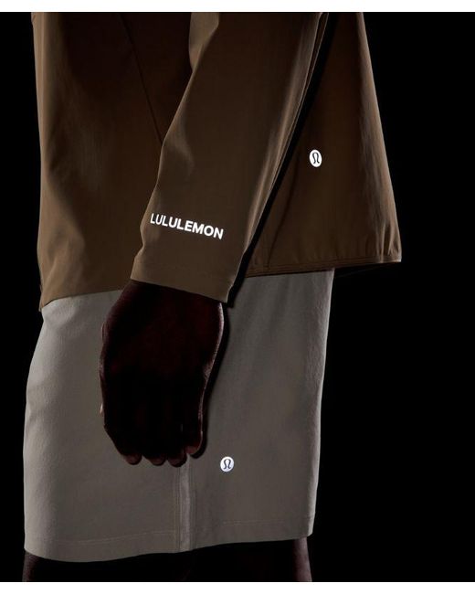 lululemon athletica Natural – Pace Breaker Jacket – Color Khaki – Size Large for men