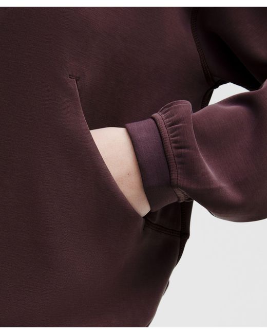 lululemon athletica Purple Softstreme Full-Zip Hoodie