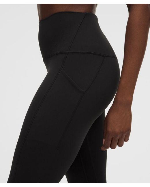lululemon athletica Align High-rise Pants With Pockets - 25" - Color Black - Size 0