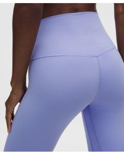 lululemon athletica Blue – Align High-Rise Crop Leggings – 23" – /Pastel – Size 4