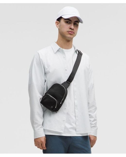 lululemon sling bag men Athletica Everywhere Belt 1L (Asphalt Grey) : Sports & Outdoors Lululemon athletica Water Bottle Crossbody