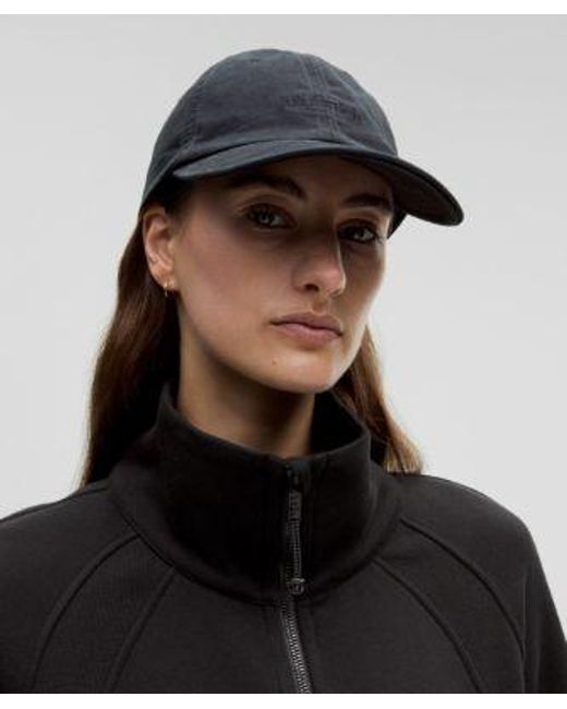 lululemon athletica Black Scuba Oversized Funnel-Neck Half Zip