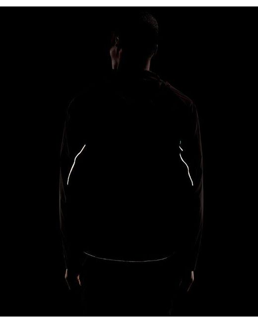 lululemon athletica Black – Fast And Free Hooded Jacket – – for men