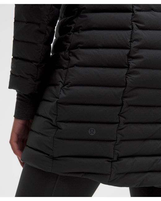 lululemon athletica Pack It Down Long Jacket - Color Black - Size 0