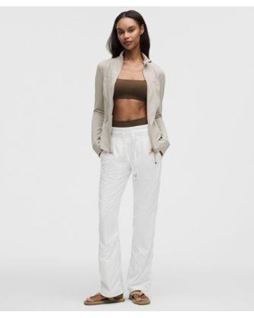 lululemon athletica White Dance Studio Mid-Rise Pant