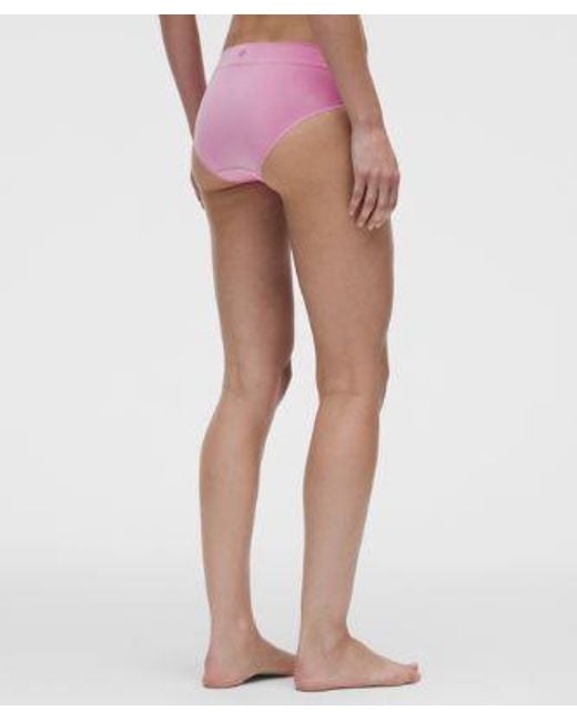 lululemon athletica Pink – Underease Mid-Rise Bikini Underwear 5 Pack – –