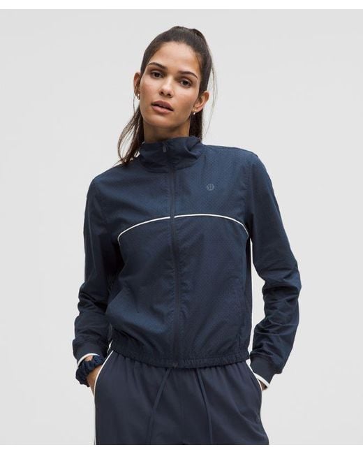 lululemon athletica Blue Court Rival Track Jacket