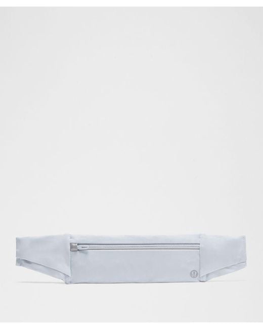 lululemon athletica White – Fast And Free Running Belt – –