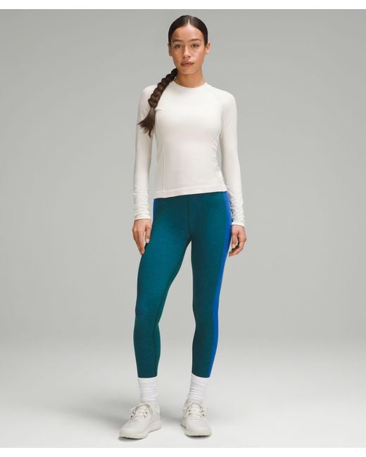 lululemon athletica Keep The Heat Thermal High-rise Tight Leggings  Colourblock - 28 - Color Black/grey - Size 0