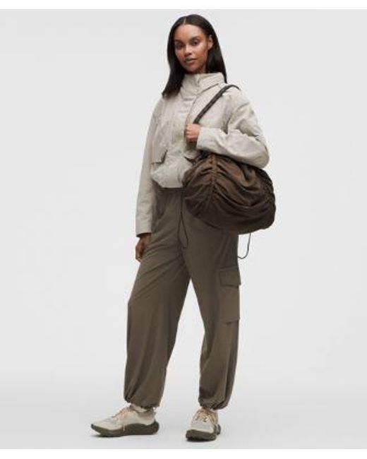 lululemon athletica Brown – Ruched Tote Bag 24L –