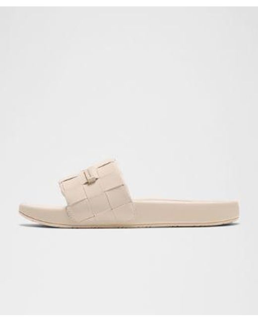 lululemon athletica Natural Restfeel Woven Slide