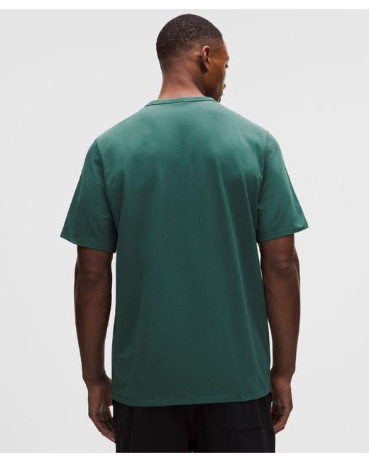 lululemon athletica Green Organic Cotton Classic-Fit T-Shirt for men
