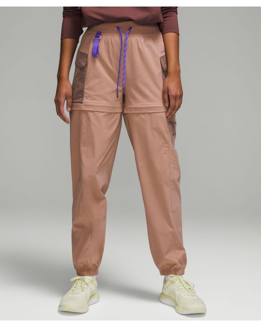 lululemon athletica Convertible Highrise Hiking Jogger Lyst