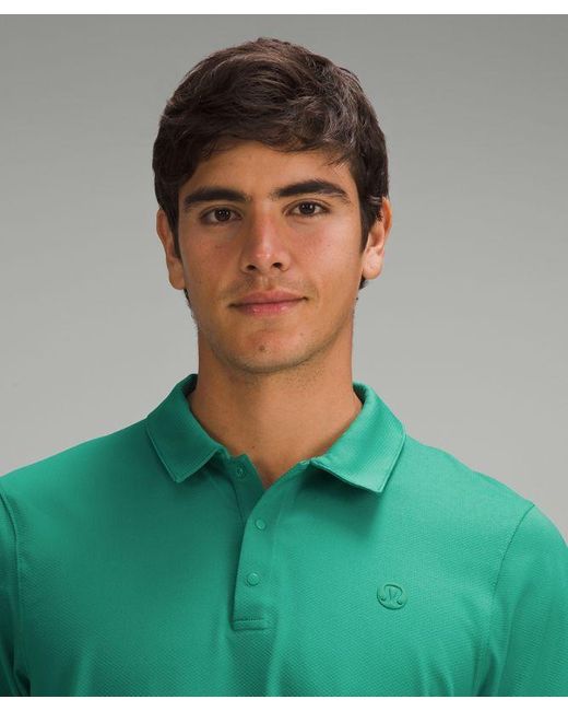 lululemon athletica Green – Logo Sport Polo Short-Sleeve – – for men
