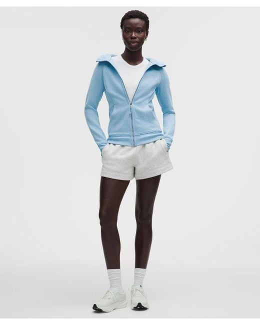 lululemon athletica Blue – Scuba Full-Zip Hoodie – – Size 4