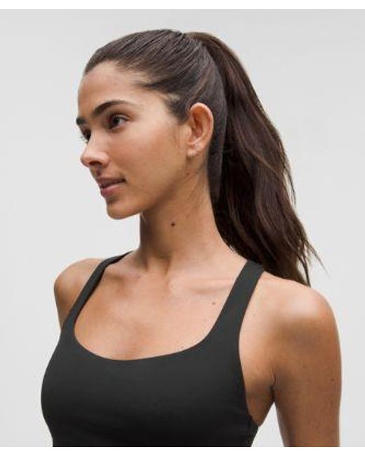 lululemon athletica Black Flexyflex Strappy Yoga Bra