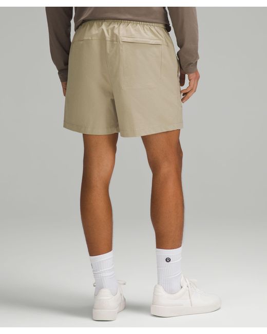 lululemon athletica Natural Bowline Shorts 5" Stretch Cotton Versatwill for men