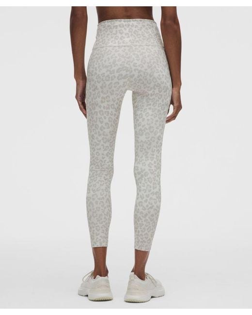 lululemon athletica White – Wunder Train No Line High-Rise Tight Leggings – 25" – – Size 4
