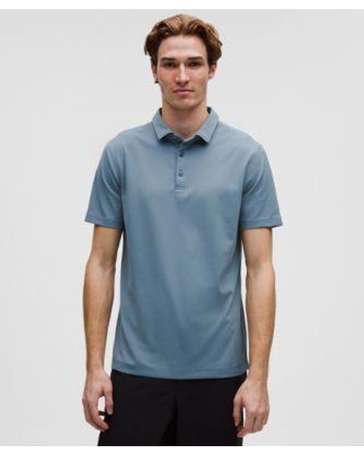 lululemon athletica Blue – Showzero Slim-Fit Polo Shirt – – Size 6 for men