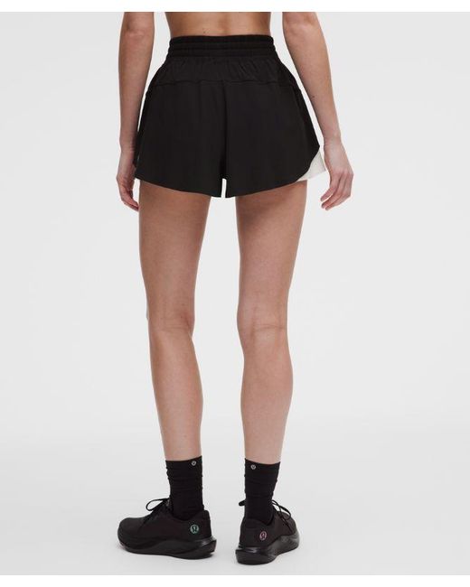 lululemon athletica Black Shake It Out High-Rise Running Short 2.5"