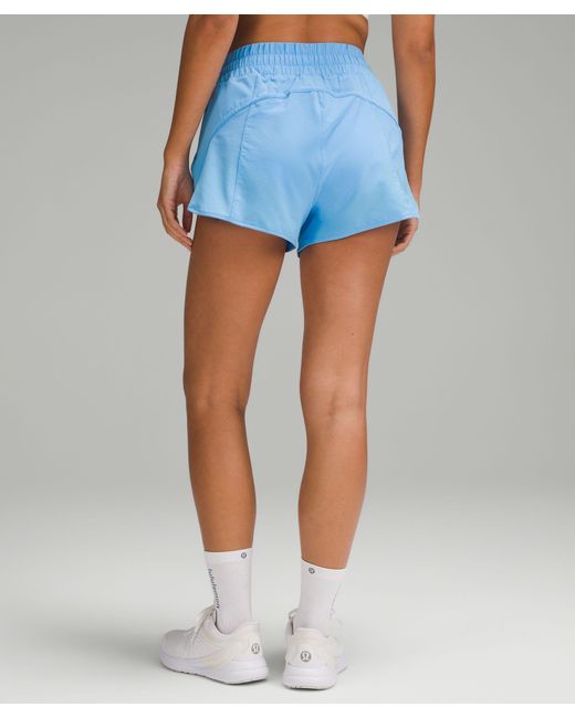 lululemon athletica Blue High-waisted Shorts for Women
