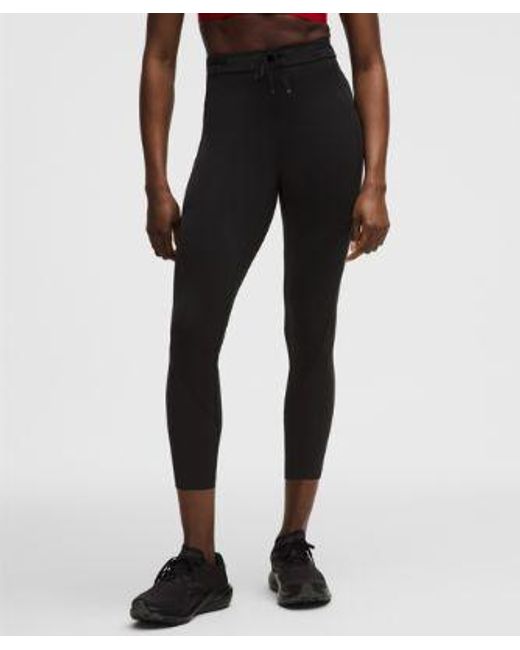 lululemon athletica Red – Fast And Free High-Rise Tight Leggings – 25" – – Size 4