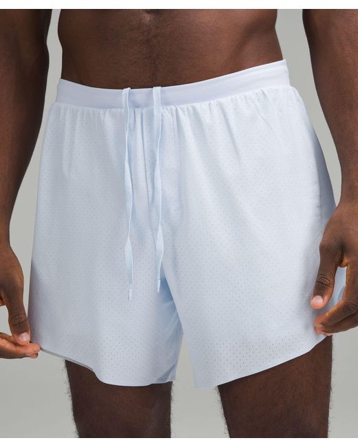 lululemon athletica White Fast And Free Lined Shorts 6" for men