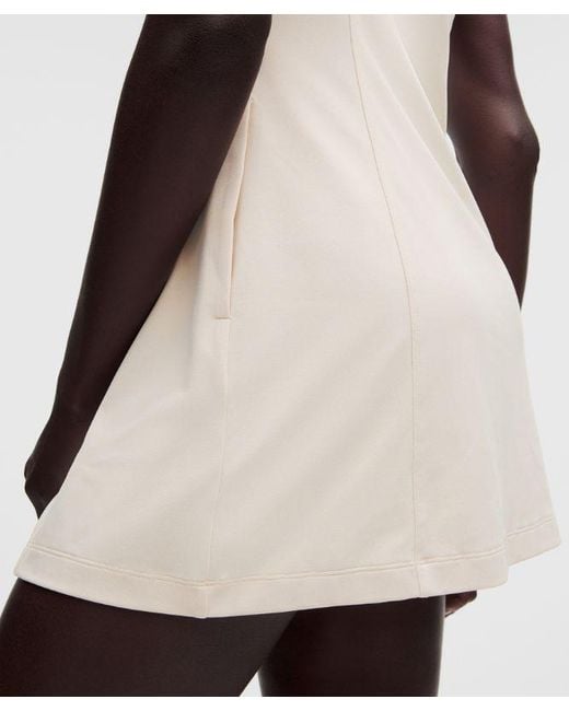 lululemon athletica Natural Sleeveless Golf Polo Dress