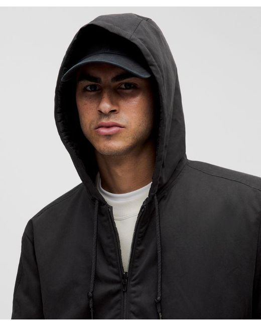 lululemon athletica Black – Reversible Insulated Hoodie – – Size Large for men