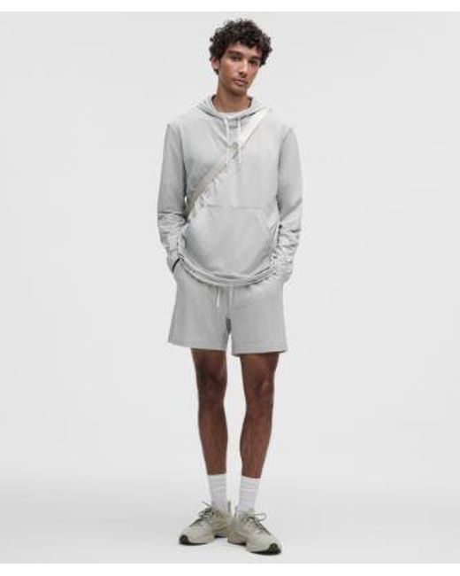lululemon athletica Gray Soft Jersey Short 5" for men