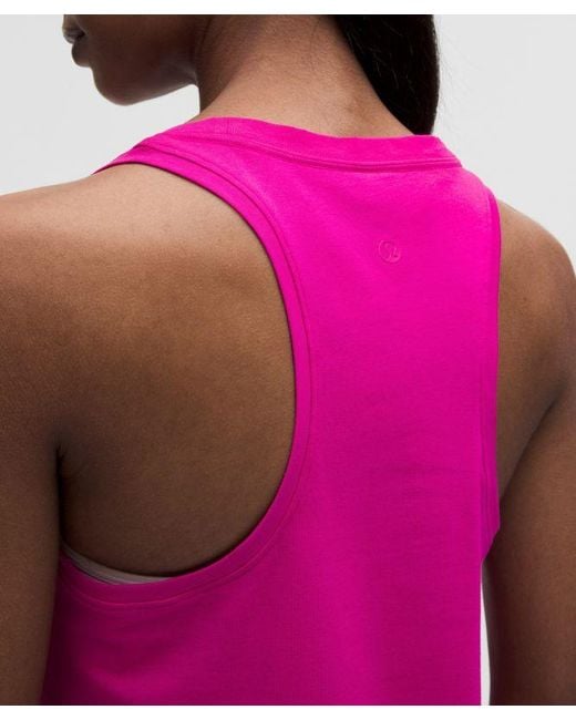 lululemon athletica Pink – Love Tank Top – – Size 4