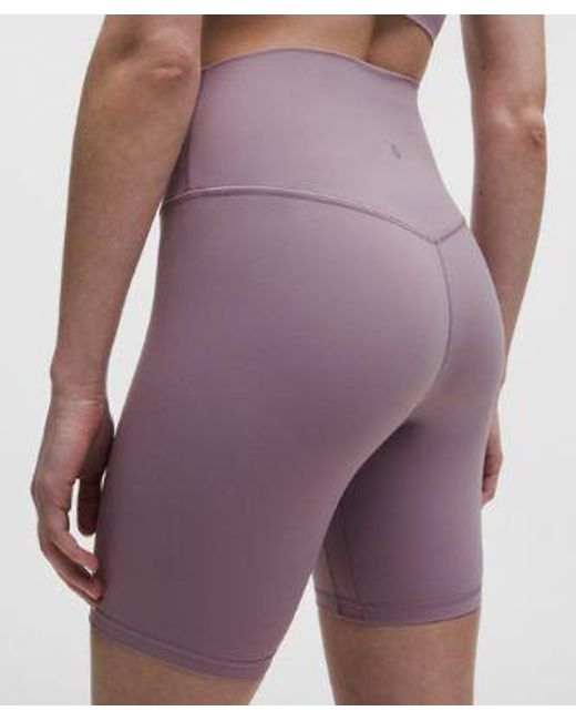 lululemon athletica Multicolor – Align High-Rise Shorts – 8" – /Pastel – Size 4