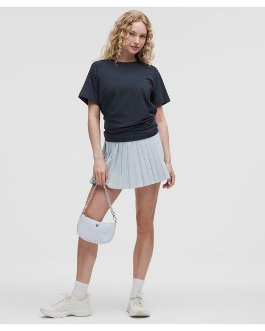 lululemon athletica Blue All Yours Organic Cotton Crewneck T-Shirt