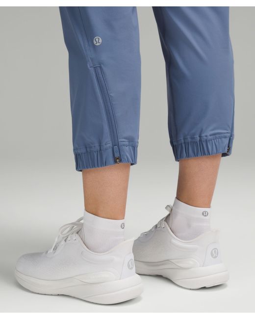 lululemon athletica Blue Adapted State High-rise Cropped Joggers