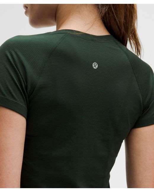 lululemon athletica Green Swiftly Tech Short-Sleeve Shirt 2.Hip Length