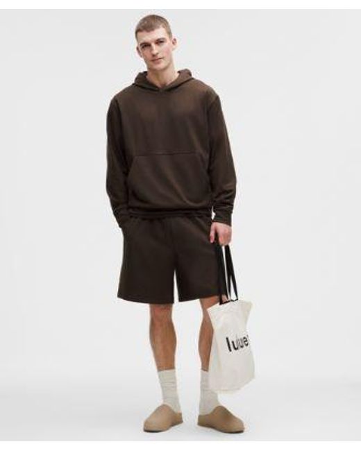 lululemon athletica Brown Heavyweight Soft Jersey Pullover Hoodie for men