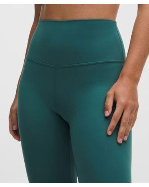 lululemon athletica Green – Align High-Rise Crop Leggings – 23" – – Size 20