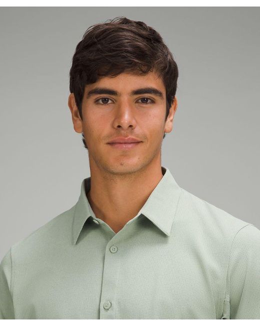 lululemon athletica Green – Airing Easy Short-Sleeve Shirt – Color Pastel/ – for men