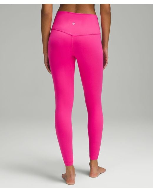 lululemon athletica Align High-rise Pants - 28" - Color Pink/neon - Size 0