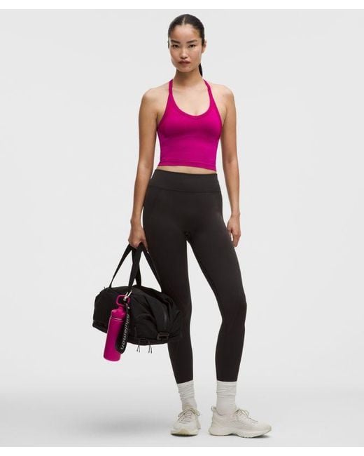 lululemon athletica Red Get Low Cross-Back Training Tank Top